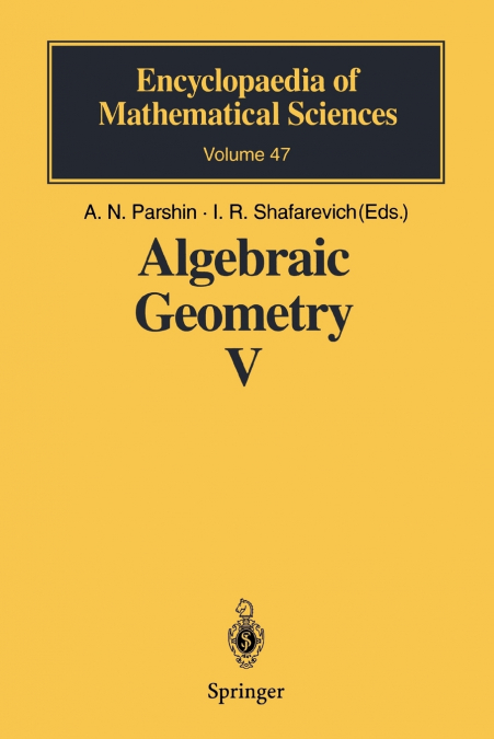 Algebraic Geometry V