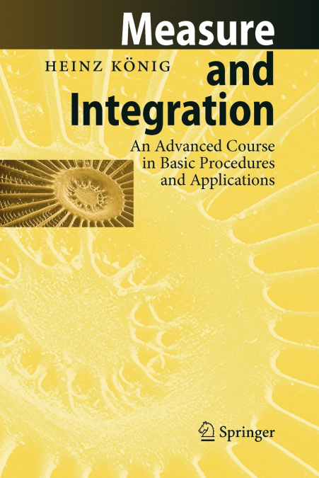 Measure and Integration