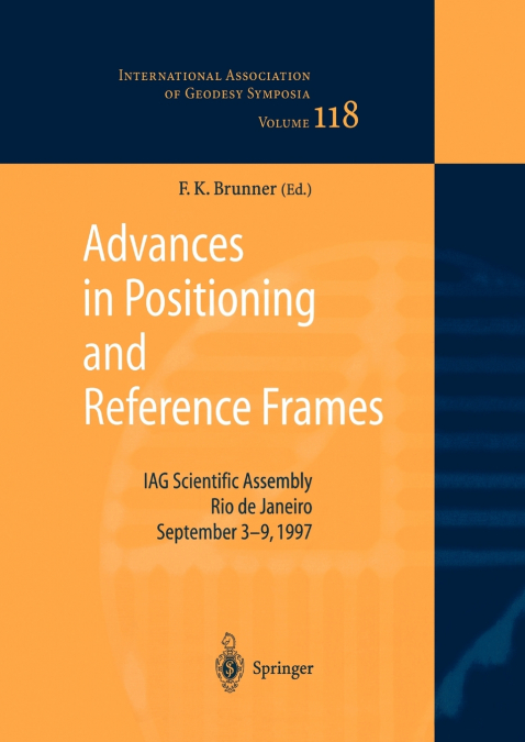 Advances in Positioning and Reference Frames
