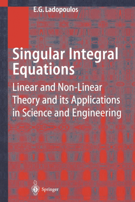 Singular Integral Equations