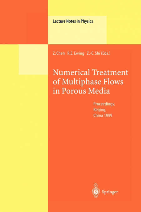 Numerical Treatment of Multiphase Flows in Porous Media