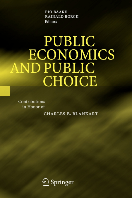 Public Economics and Public Choice