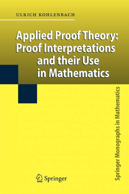 Applied Proof Theory