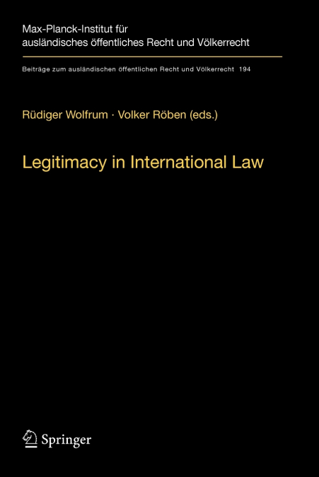Legitimacy in International Law