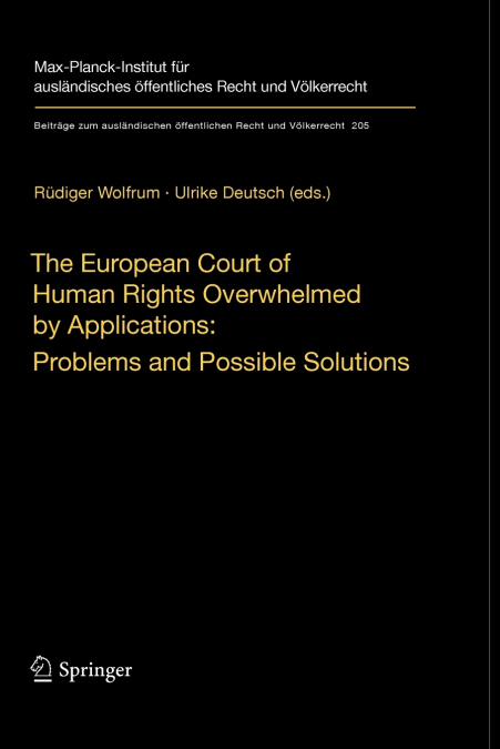 The European Court of Human Rights Overwhelmed by Applications