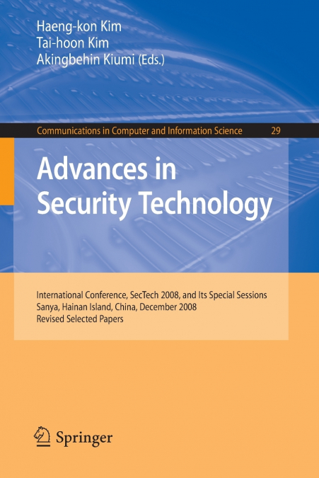 Advances in Security Technology