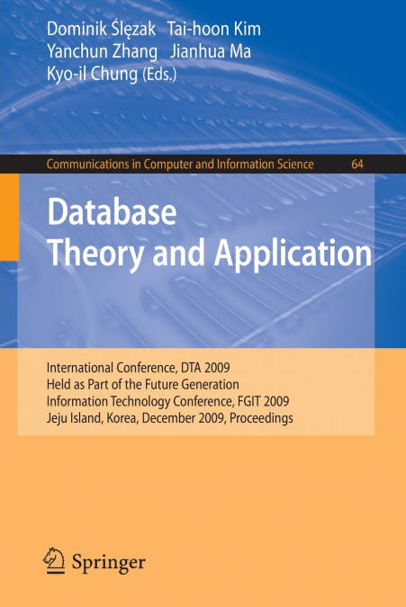 Database Theory and Application