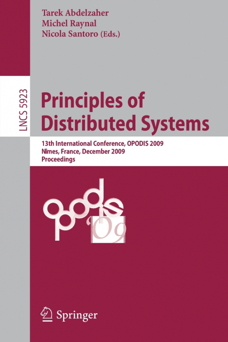 Principles of Distributed Systems