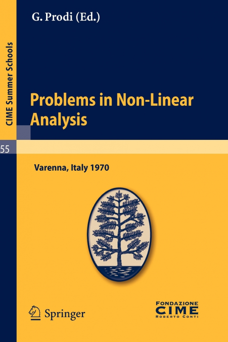 Problems in Non-Linear Analysis