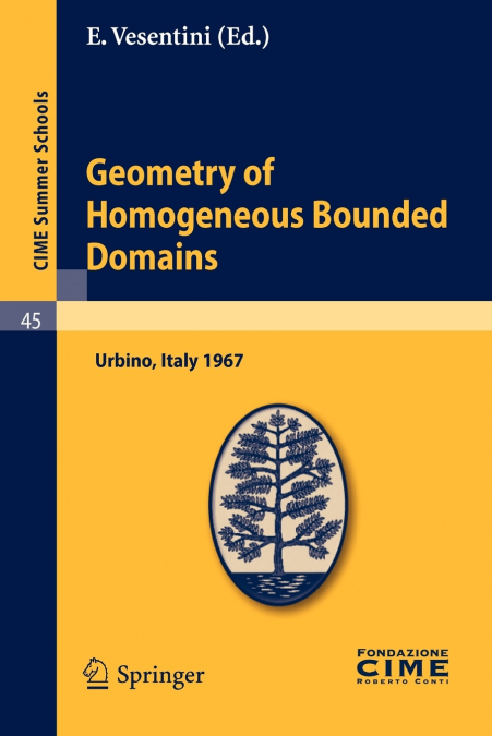 Geometry of Homogeneous Bounded Domains