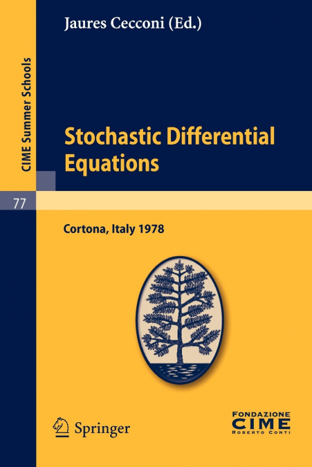 Stochastic Differential Equations