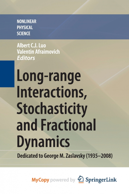 Long-range Interactions, Stochasticity and Fractional Dynamics
