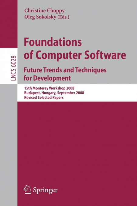 Foundations of Computer Software