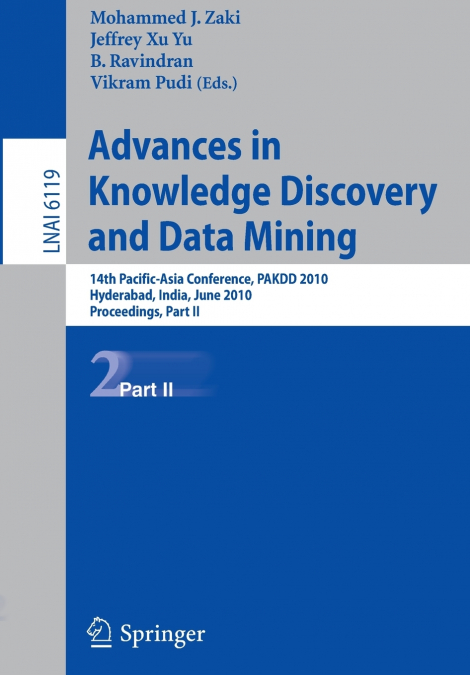 Advances in Knowledge Discovery and Data Mining, Part II