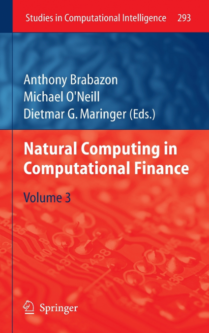 Natural Computing in Computational Finance