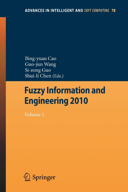 Fuzzy Information and Engineering 2010