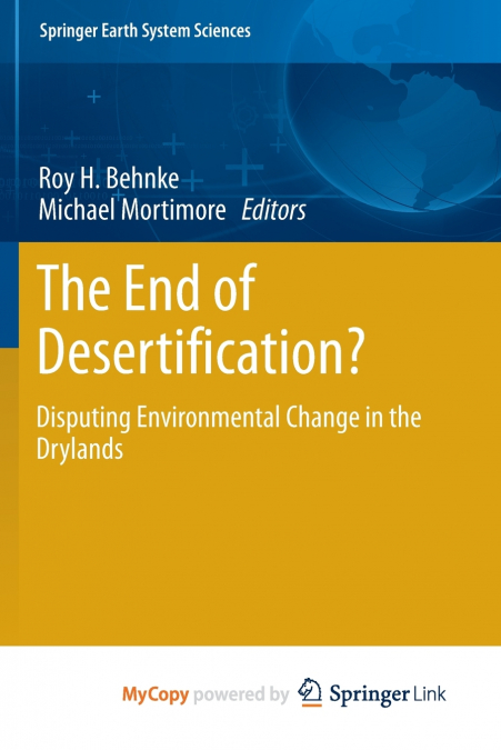 The End of Desertification?