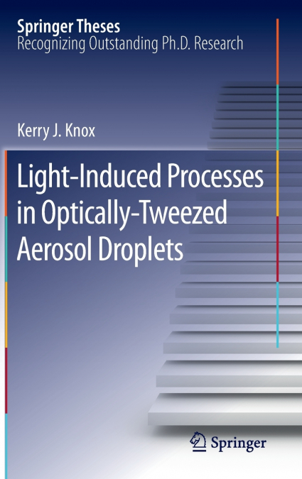 Light-Induced Processes in Optically-Tweezed Aerosol Droplets