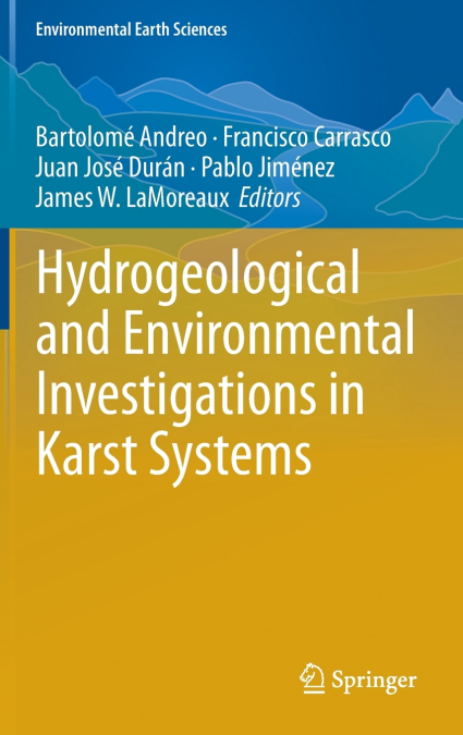 Hydrogeological and Environmental Investigations in Karst Systems
