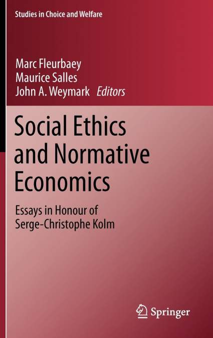 Social Ethics and Normative Economics