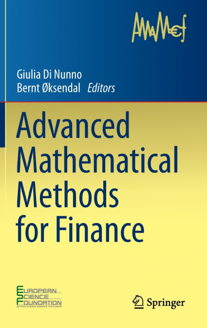 Advanced Mathematical Methods for Finance
