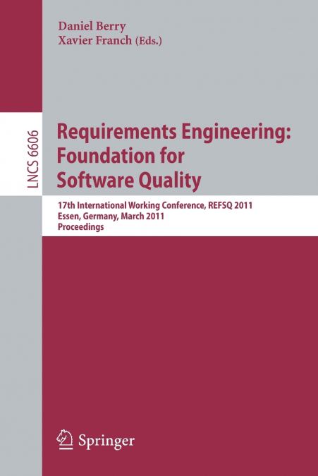 Requirements Engineering
