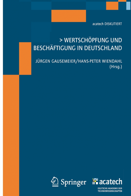 Wertschöpfung und Beschäftigung in Deutschland