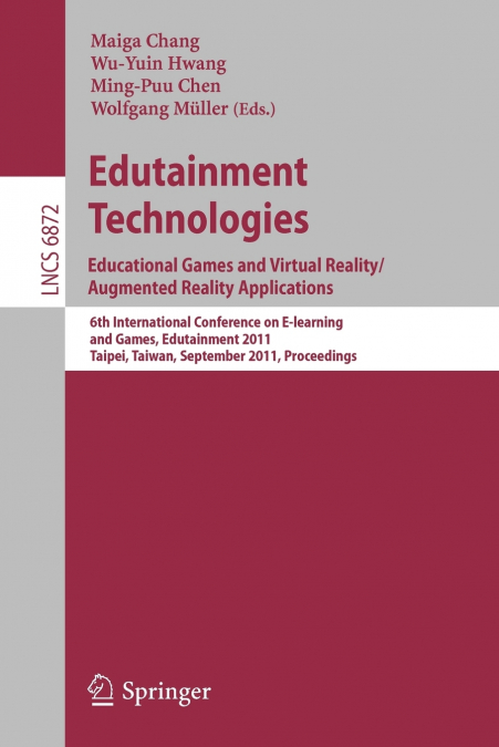 Edutainment Technologies. Educational Games and Virtual Reality/Augmented Reality Applications