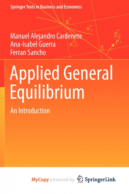 Applied General Equilibrium