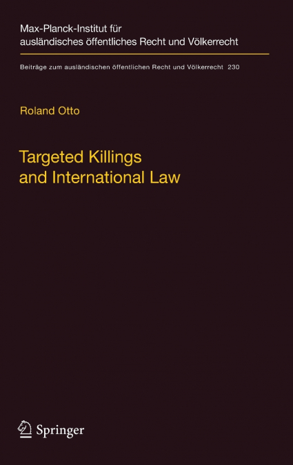 Targeted Killings and International Law