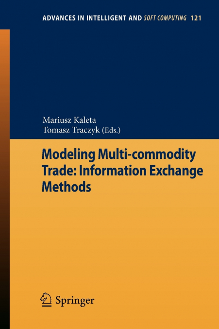 Modeling Multi-commodity Trade