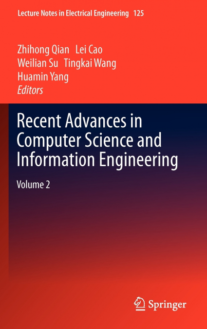 Recent Advances in Computer Science and Information Engineering