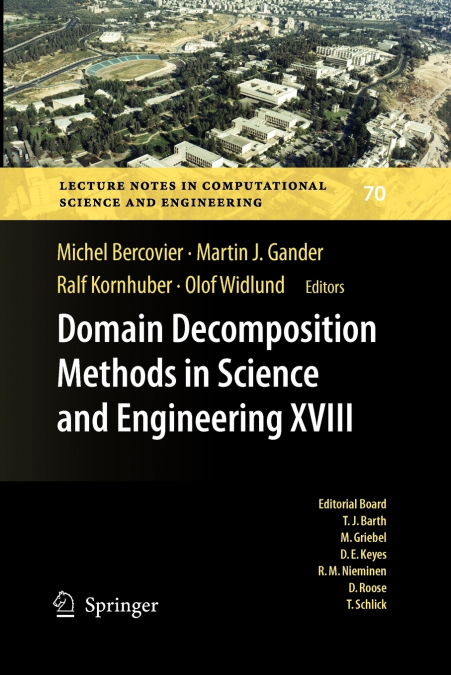 Domain Decomposition Methods in Science and Engineering XVIII