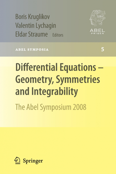 Differential Equations - Geometry, Symmetries and Integrability