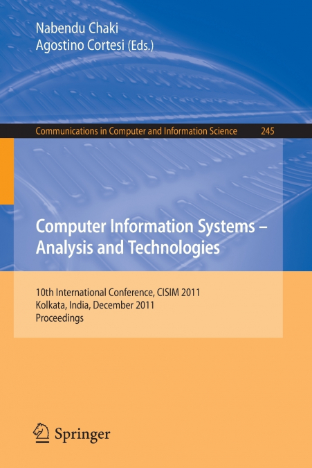Computer Information Systems - Analysis and Technologies