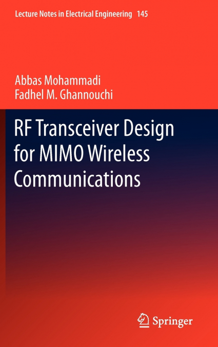RF Transceiver Design for MIMO Wireless Communications