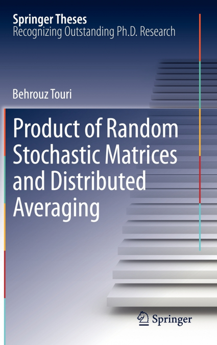 Product of Random Stochastic Matrices and Distributed Averaging
