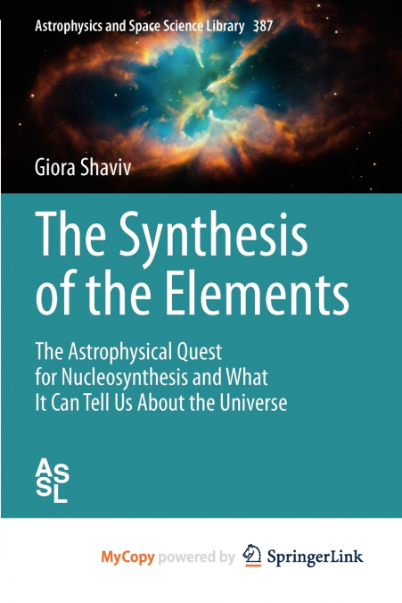 The Synthesis of the Elements