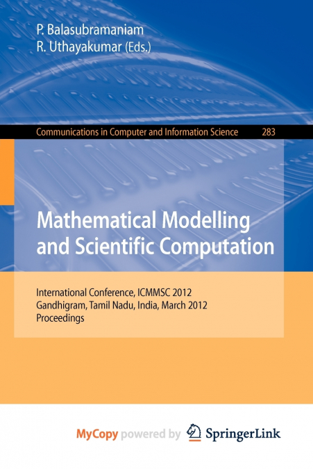 Mathematical Modelling and Scientific Computation