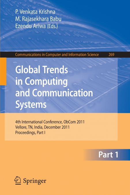 Global Trends in Computing and Communication Systems