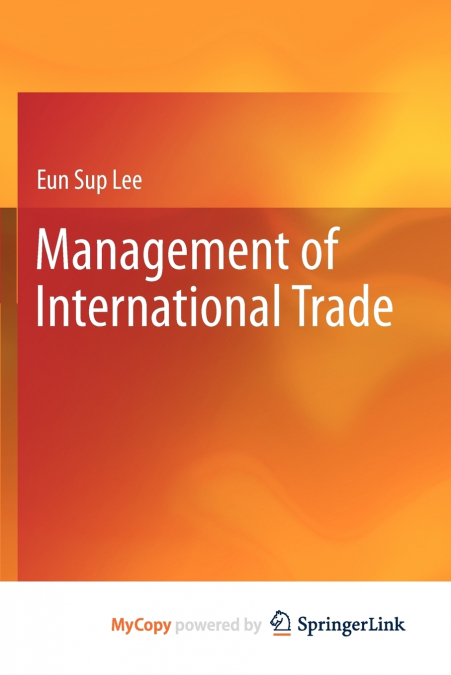 Management of International Trade