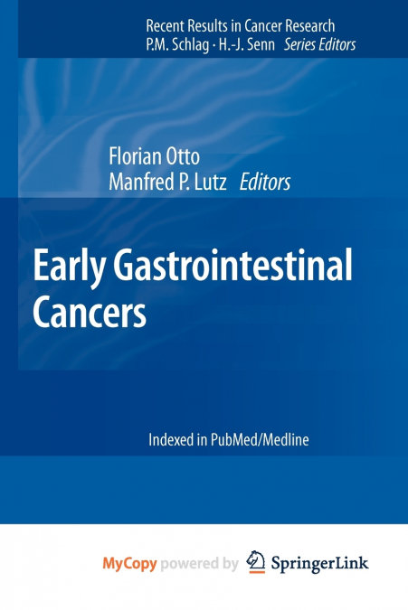 Early Gastrointestinal Cancers