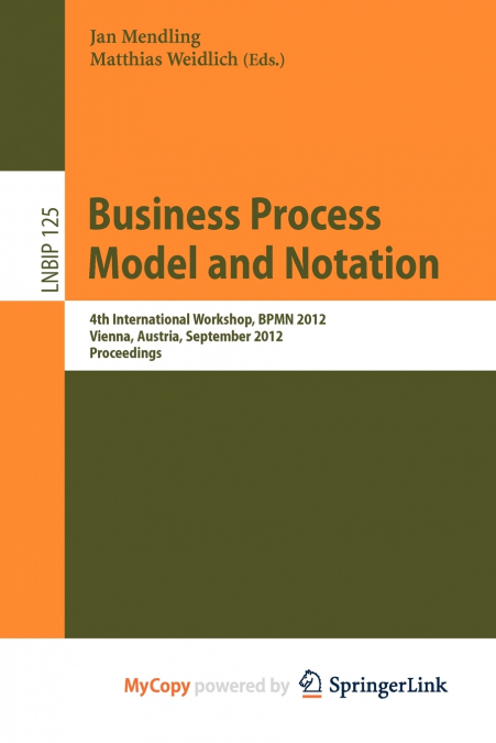 Business Process Model and Notation