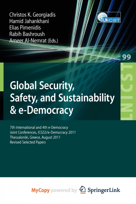 Global Security, Safety, and Sustainability