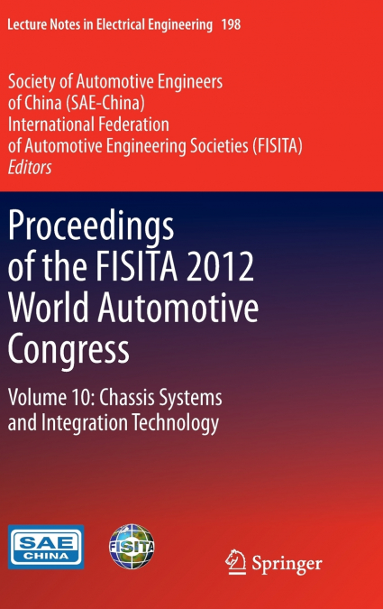 Proceedings of the FISITA 2012 World Automotive Congress