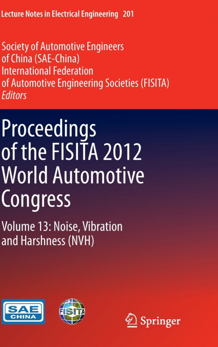 Proceedings of the FISITA 2012 World Automotive Congress