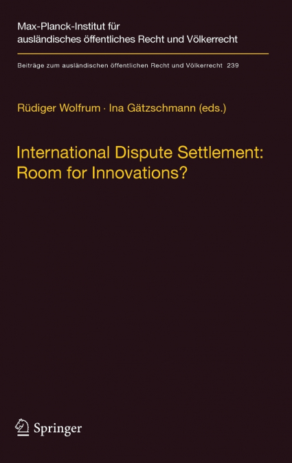 International Dispute Settlement
