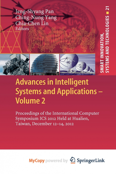 Advances in Intelligent Systems and Applications - Volume 2