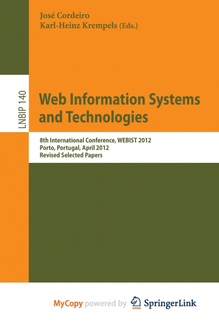 Web Information Systems and Technologies