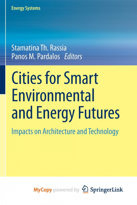 Cities for Smart Environmental and Energy Futures